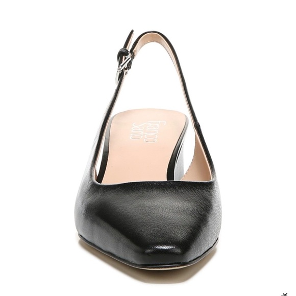 Franco Sarto Black Slingback Block Heels - Picture 9 of 9